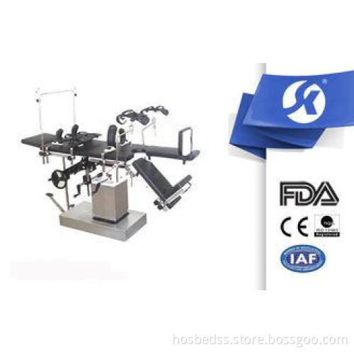 Manual Hospital Surgical Operating Table , Medical Operati